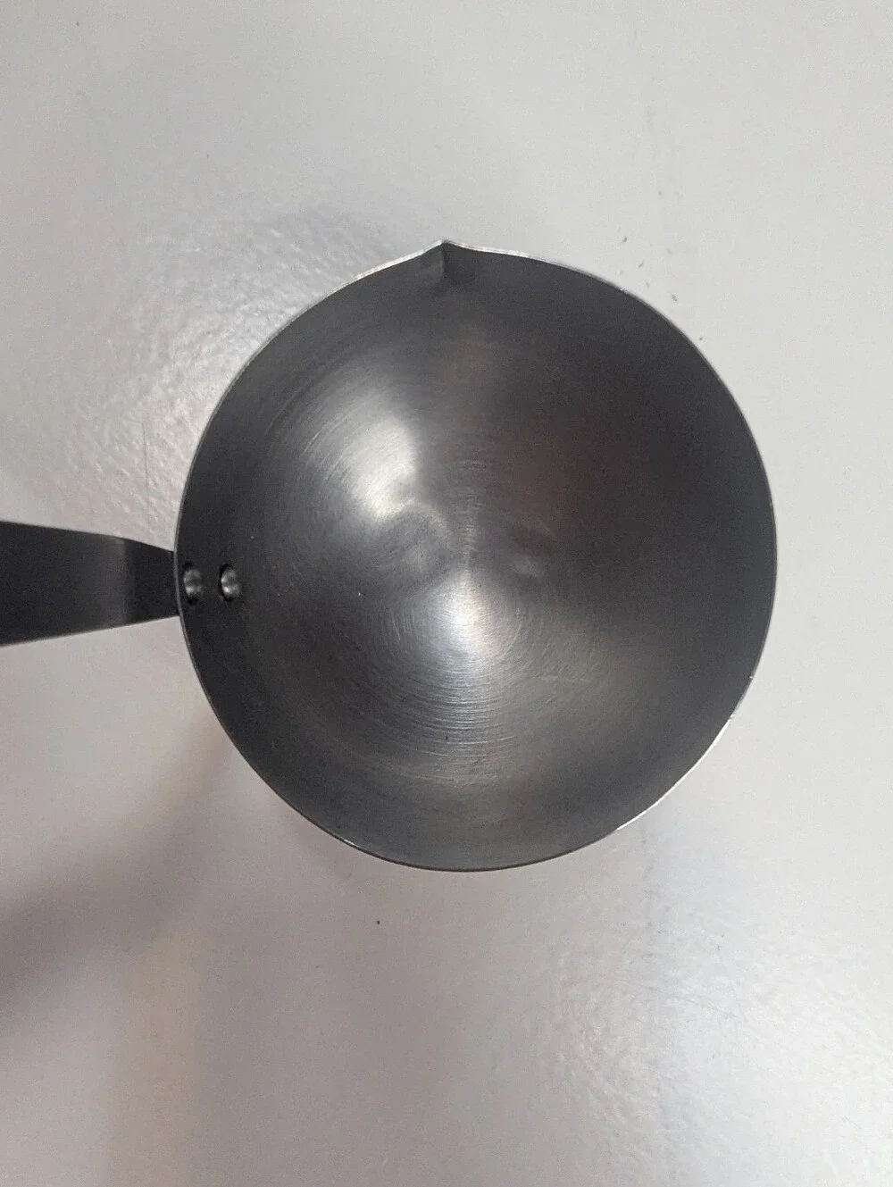VTG Regent Sheffield Stainless Ladle Wood Handle Pour Spout MCM